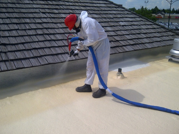 SPF Spray Polyurethane Foam Roofing in Utah California More